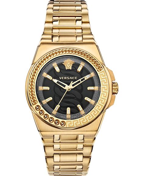 versace vehd00520|Versace Women's Swiss Chain Reaction Gold Ion.